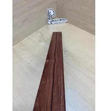 Эбен Красный заготовка накладки для электрогитары Смешанный АА 7(6)х68-55х555 мм-11