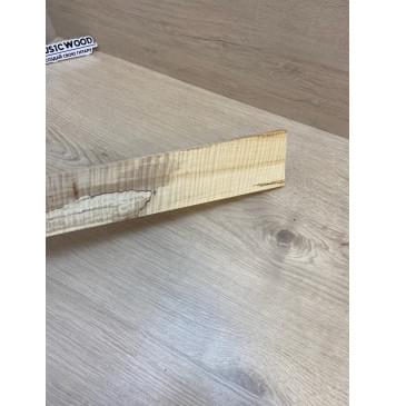 Клён Американский Волнистый заготовка накладки для электрогитары Радиал А Волна ААА 9х78-50х570 мм-9