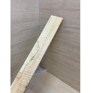 Клён Американский Волнистый заготовка накладки для электрогитары Радиал А Волна ААА 9х78-50х570 мм-5