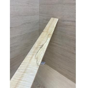 Клён Американский Волнистый заготовка накладки для электрогитары Радиал А Волна ААА 9х78-50х570 мм-6