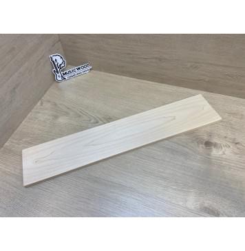 Клён Белый заготовка накладки для электрогитары Тангент АА 12х109-104х550 мм-7