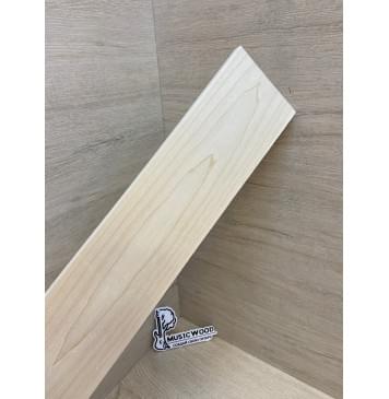 Клён Белый заготовка накладки для электрогитары Тангент АА 12х109-104х550 мм-6