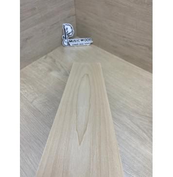 Клён Белый заготовка накладки для электрогитары Тангент АА 12х109-104х550 мм-5