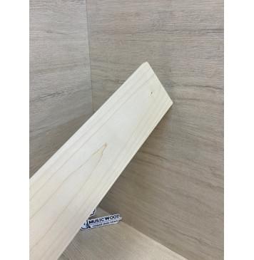 Клён Белый заготовка накладки для электрогитары Тангент АА 12х109-104х550 мм-8