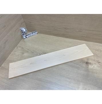 Клён Белый заготовка накладки для электрогитары Тангент АА 13х109-104х550 мм-7