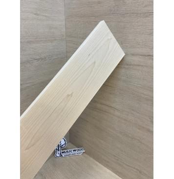 Клён Белый заготовка накладки для электрогитары Тангент АА 13х109-104х550 мм-3