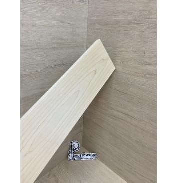 Клён Белый заготовка накладки для электрогитары Тангент АА 13х109-104х550 мм-5