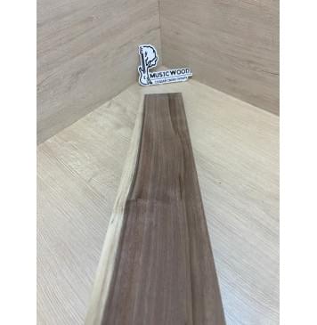 Орех Американский Заболонь заготовка накладки для электрогитары Смешанный А 10х97х610 мм-6