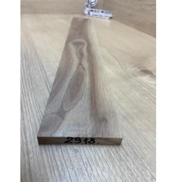 Орех Американский Заболонь заготовка накладки для электрогитары Смешанный АА 10.5х80х545 мм-1