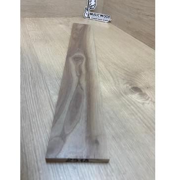 Орех Американский Заболонь заготовка накладки для электрогитары Смешанный АА 10.5х80х545 мм-2