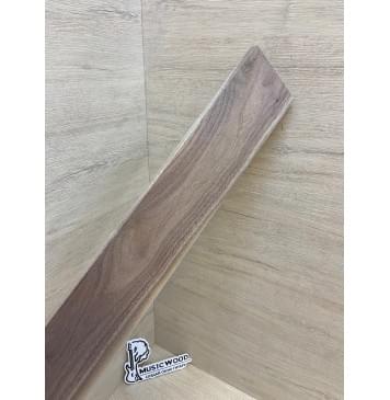 Орех Американский Заболонь заготовка накладки для электрогитары Смешанный АА 10.5х80х545 мм-9