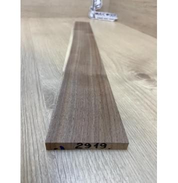 Орех Американский Заболонь заготовка накладки для электрогитары Радиал А 10.3х77-62х535 мм-1