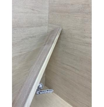 Орех Американский Заболонь заготовка накладки для электрогитары Радиал А 10.3х77-62х535 мм-6