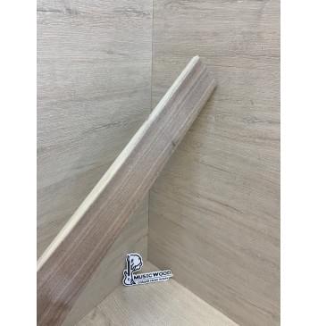 Орех Американский Заболонь заготовка накладки для электрогитары Радиал А 10.3х77-62х535 мм-14