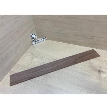 Орех Американский заготовка накладки для электрогитары Смешанный ААА 8х72х605 мм-0