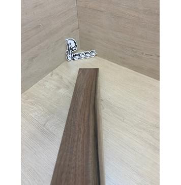 Орех Американский Заболонь заготовка накладки для электрогитары Смешанный ААА 10.5х82-65х580 мм-6