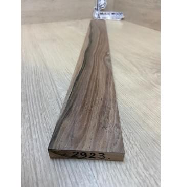 Орех Американский Заболонь заготовка накладки для электрогитары Смешанный А 11.5х63-58х580 мм-2