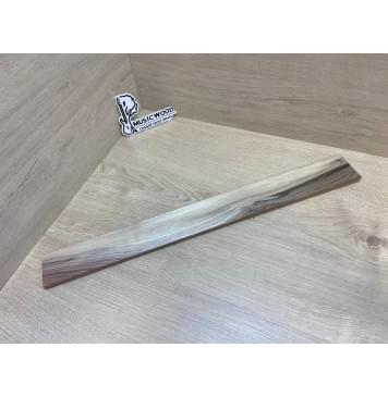 Орех Американский Заболонь заготовка накладки для электрогитары Смешанный А 11.5х63-58х580 мм-4