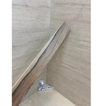 Орех Американский Заболонь заготовка накладки для электрогитары Смешанный А 11.5х63-58х580 мм-9