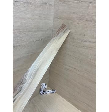 Орех Американский Заболонь заготовка накладки для электрогитары Смешанный А 11.5х63-58х580 мм-8