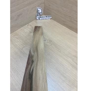 Орех Американский Заболонь заготовка накладки для электрогитары Смешанный А 11.5х63-58х580 мм-7