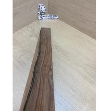 Орех Американский Заболонь заготовка накладки для электрогитары Смешанный А 11.5х63-58х580 мм-5