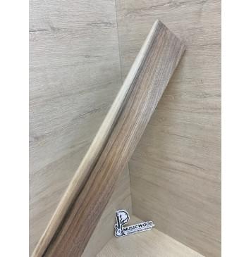 Орех Американский Заболонь заготовка накладки для электрогитары Смешанный ААА 9.5х80-65х580 мм-7