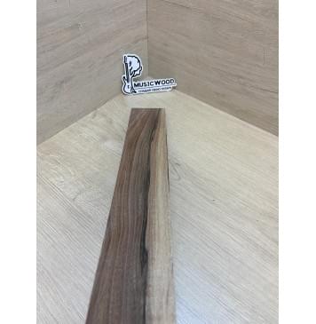 Орех Американский Заболонь заготовка накладки для электрогитары Смешанный ААА 9.5х80-65х580 мм-9