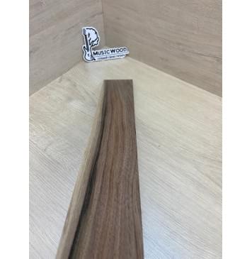 Орех Американский Заболонь заготовка накладки для электрогитары Смешанный ААА 9.5х80-65х580 мм-4