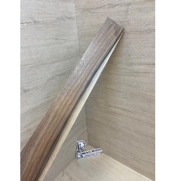 Орех Американский Заболонь заготовка накладки для электрогитары Смешанный ААА 9.5х80-65х580 мм-12