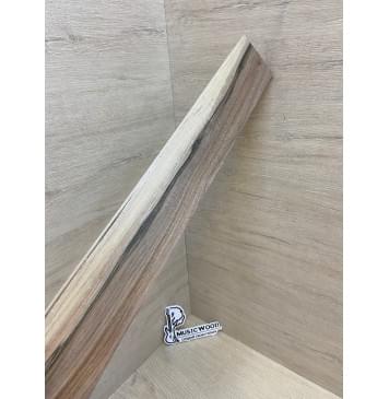 Орех Американский Заболонь заготовка накладки для электрогитары Смешанный ААА 9.5х80-65х580 мм-0