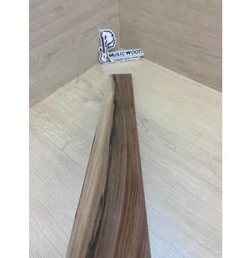 Орех Американский Заболонь заготовка накладки для электрогитары Смешанный ААА 9.5х80-65х580 мм-8