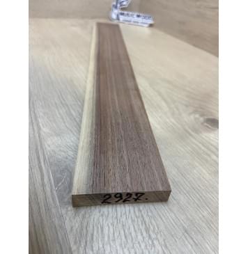 Орех Американский Заболонь заготовка накладки для электрогитары Радиал А 11.5х65х510 мм-1