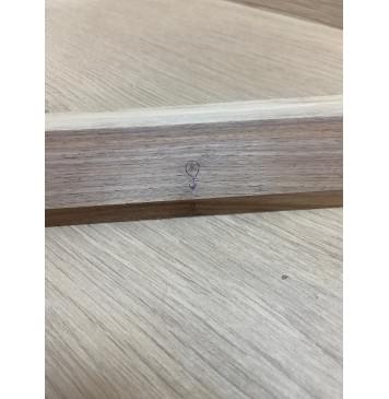 Орех Американский Заболонь заготовка накладки для электрогитары Радиал А 11.5х65х510 мм-4