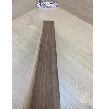 Орех Американский Заболонь заготовка накладки для электрогитары Радиал А 11.5х65х510 мм-7