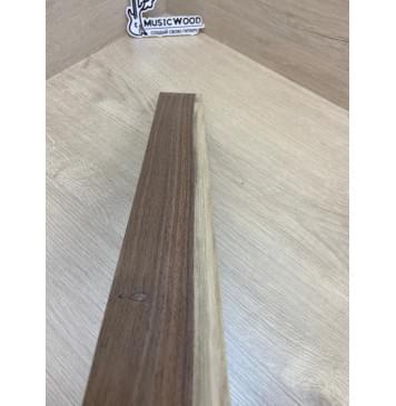 Орех Американский Заболонь заготовка накладки для электрогитары Радиал А 11.5х65х510 мм-8