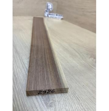 Орех Американский Заболонь заготовка накладки для электрогитары Радиал А 11.5х65х510 мм-1