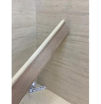 Орех Американский Заболонь заготовка накладки для электрогитары Радиал А 11.5х65х510 мм-4