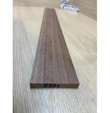 Орех Американский заготовка накладки для электрогитары Радиал АА 11.5х77-60х530 мм-1