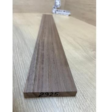 Орех Американский заготовка накладки для электрогитары Радиал АА 12.5х77-61х530 мм-1