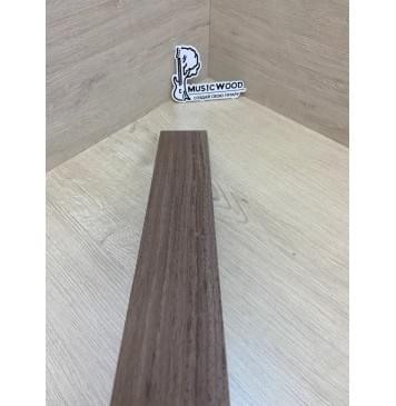 Орех Американский заготовка накладки для электрогитары Радиал АА 12.5х77-61х530 мм-4