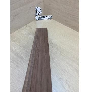 Орех Американский заготовка накладки для электрогитары Радиал АА 12.5х77-61х530 мм-7