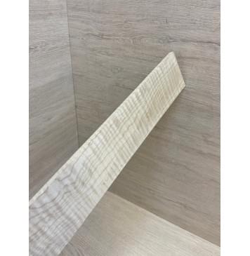 Клён Белый Явор, Волнистый заготовка накладки для электрогитары Смешанный ААА Волна АА 7.5(6.5)х68х557 мм-3