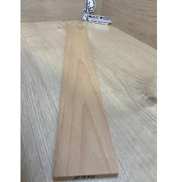 Бук заготовка накладки для электрогитары Тангент АА 10х73х545 мм-2