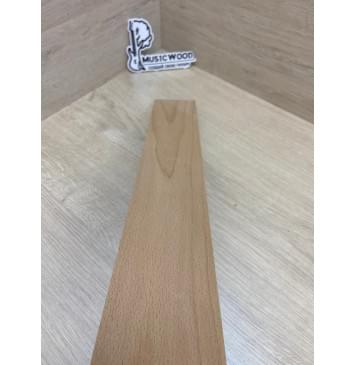 Бук заготовка накладки для электрогитары Тангент АА 10х73х545 мм-3