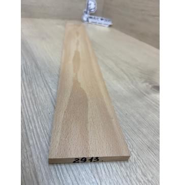 Бук заготовка накладки для электрогитары Тангент АА 8х72х545 мм-1