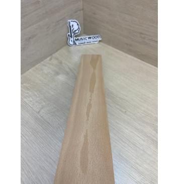 Бук заготовка накладки для электрогитары Тангент АА 8х72х545 мм-3