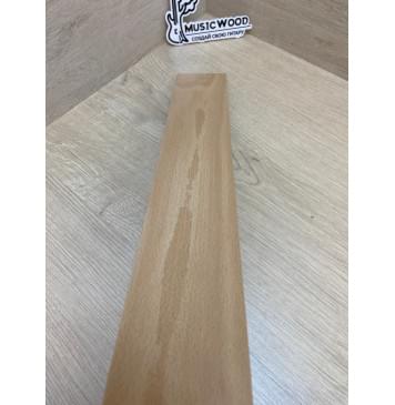 Бук заготовка накладки для электрогитары Тангент АА 8х72х545 мм-9