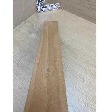 Бук заготовка накладки для электрогитары Тангент АА 8х72х545 мм-6