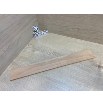 Бук заготовка накладки для электрогитары Тангент АА 9х72х545 мм-7
